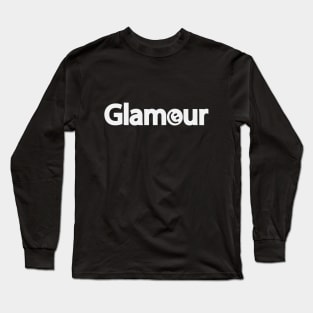 Glamour artistic text design Long Sleeve T-Shirt